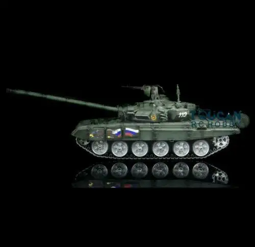 Henglong 1/16 зеленый TK 6 0 S поколение инфракрасный боевой T90 RTR RC Танк 3938 360 Вращение