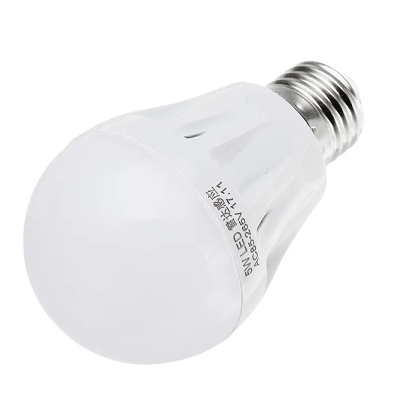 CLAITE Светодиодная лампа E27 5 Вт 7 9 SMD5730 чистый белый радар Датчик управления светом
