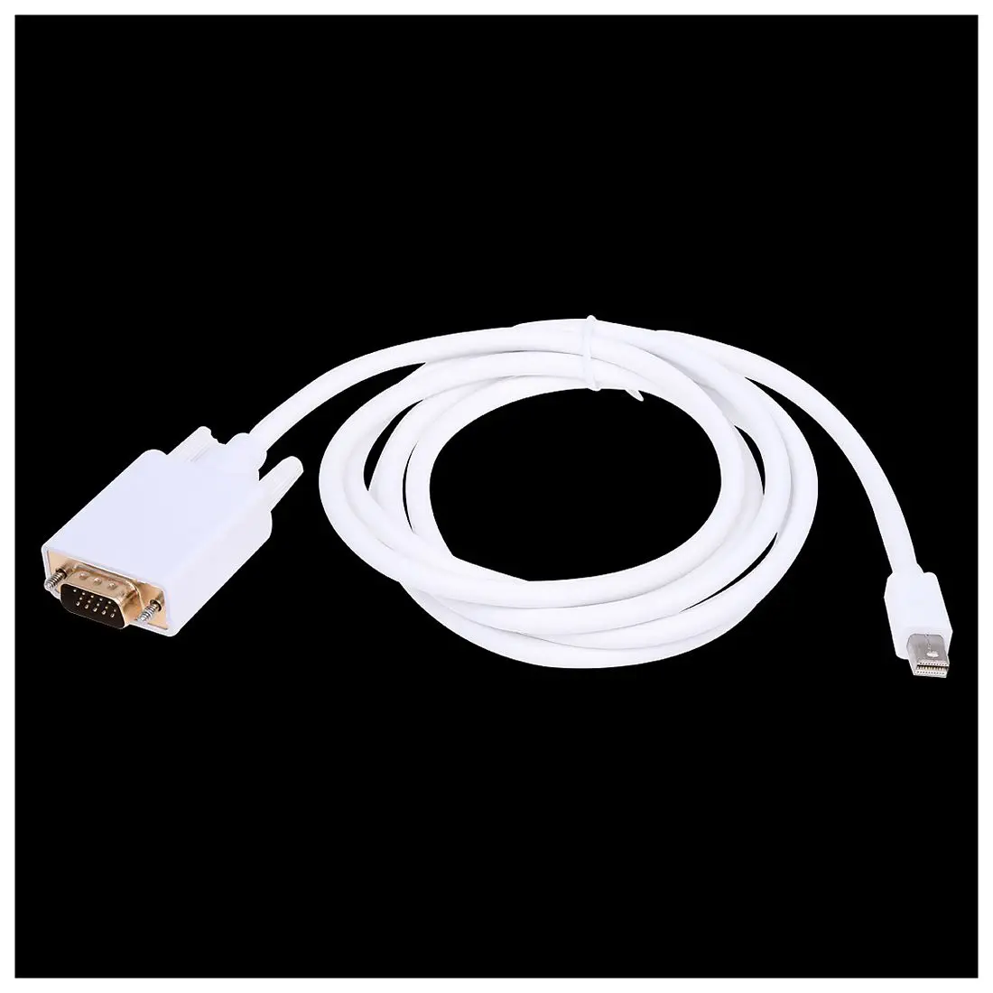 6 футов мини дисплейный Порт Thunderbolt к VGA кабель адаптер для Macbook Pro Air белый|Чехлы