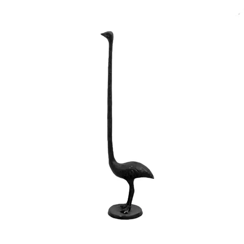 

Ostrich Iron Pendulum Paper Towel Holder Free Standing Toilet Bathroom Stand Up Paper Towel Holder