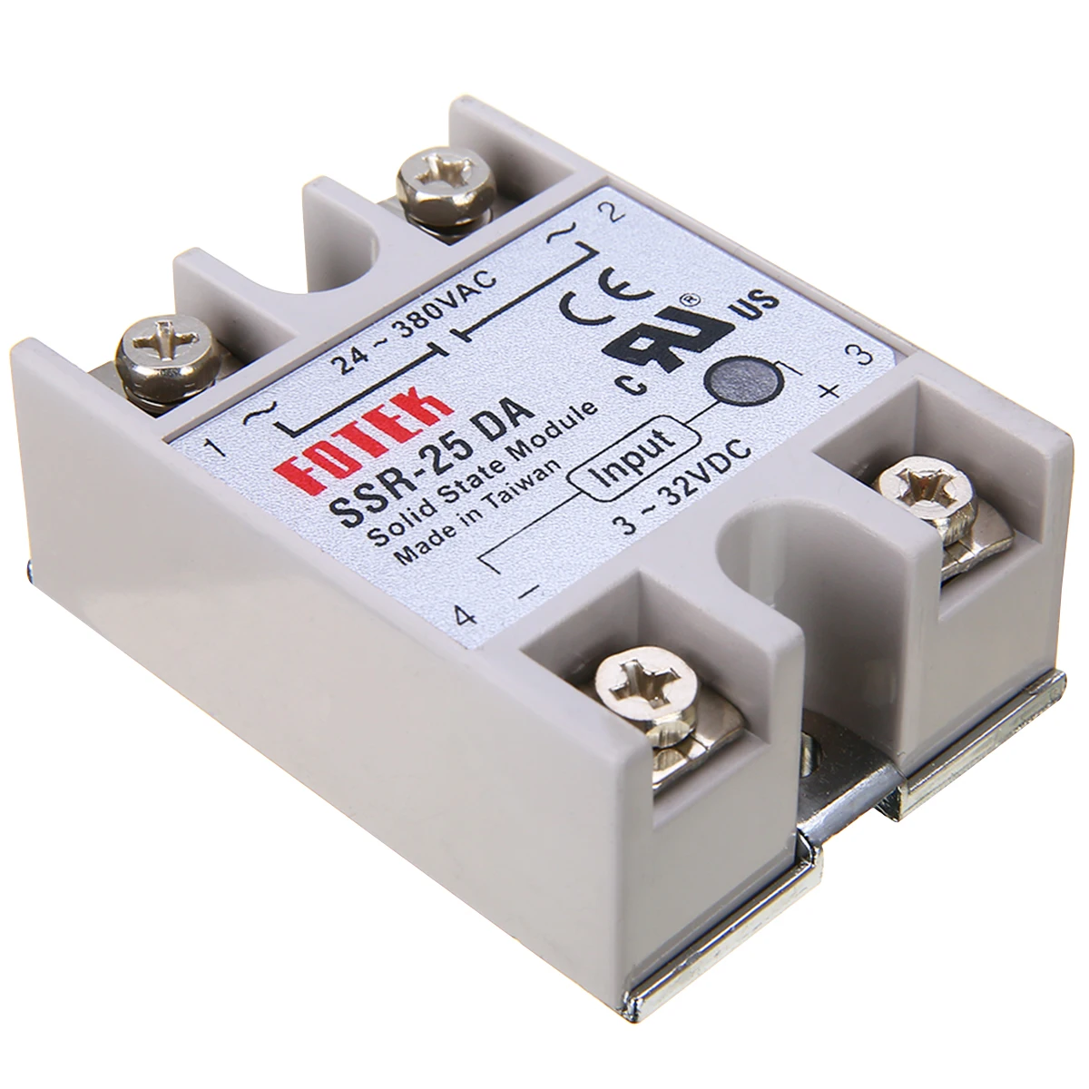 

Durable Solid State Relay 24-380V 25A SSR-25 DA Solid State Relay for PID Temperature Controller