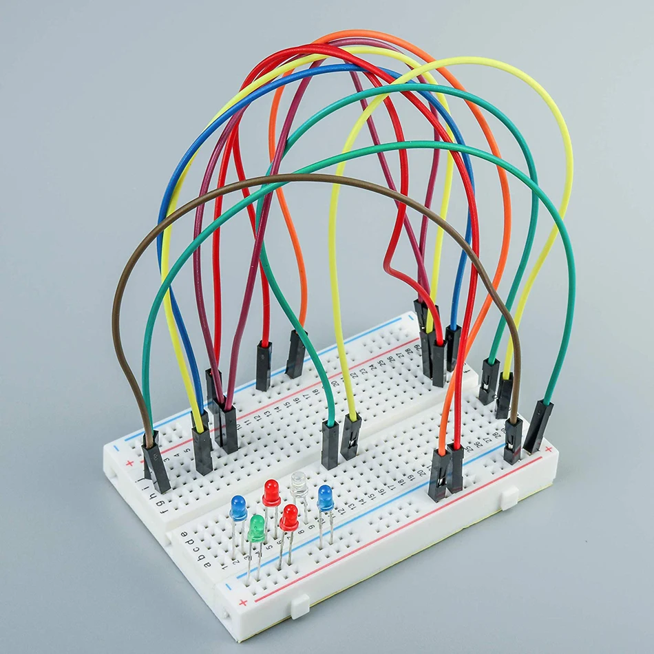 400 holes/tie points Breadboard Solderless Prototype PCB Board 400 Pin for Arduino Raspberry Pi