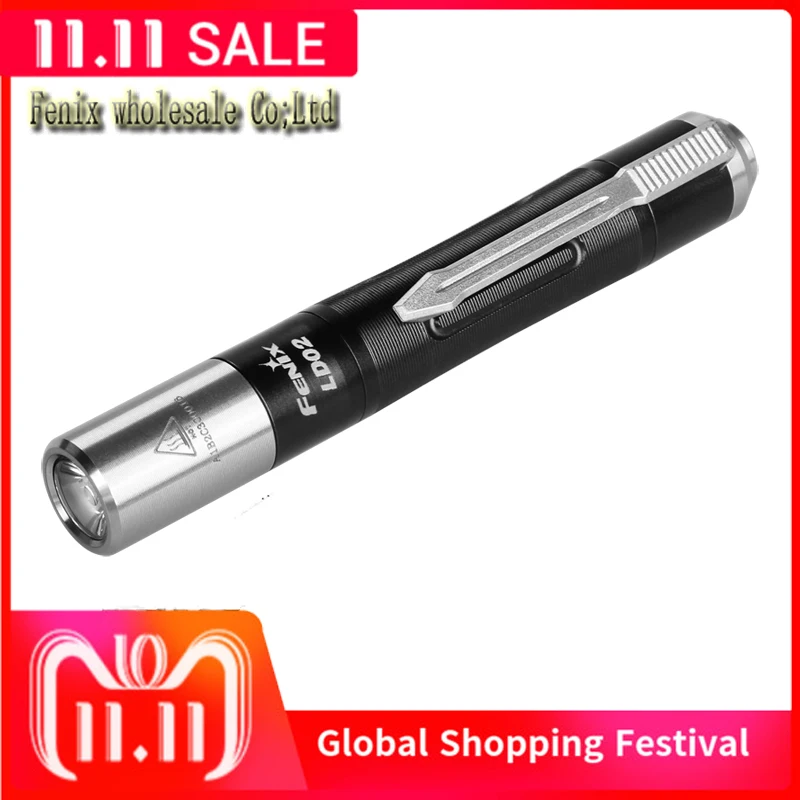 2018 Новый Fenix LD02 V 2 0 CRI Cree XQ E HI теплый белый светодиодный фонарик и 365nm UV AAA фонарик|aaa