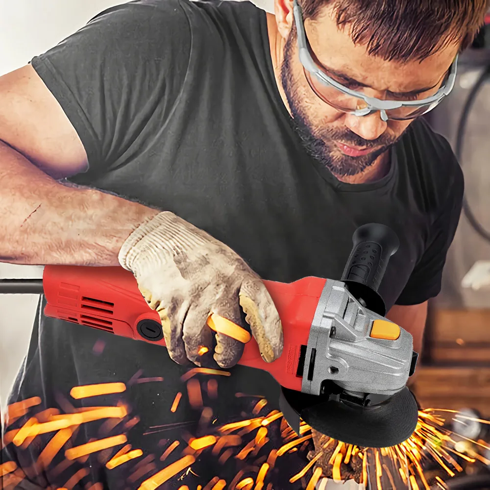 

Multifunction Handheld Angle Grinder Polishing Cutting Hand Grinder Electric Grinding Wood Ceramic Tile Metal Sheet Metal Tools