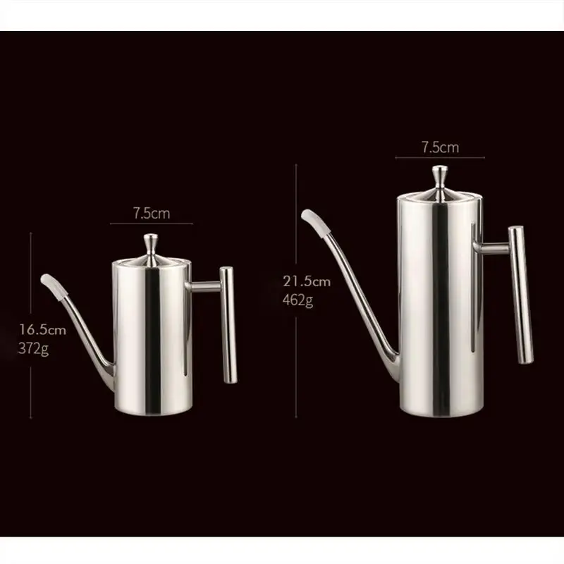 

Leak Proof Stainless Steel Oil Pot Home Soy Sauce Bottle Seasoning Vinegar Pot