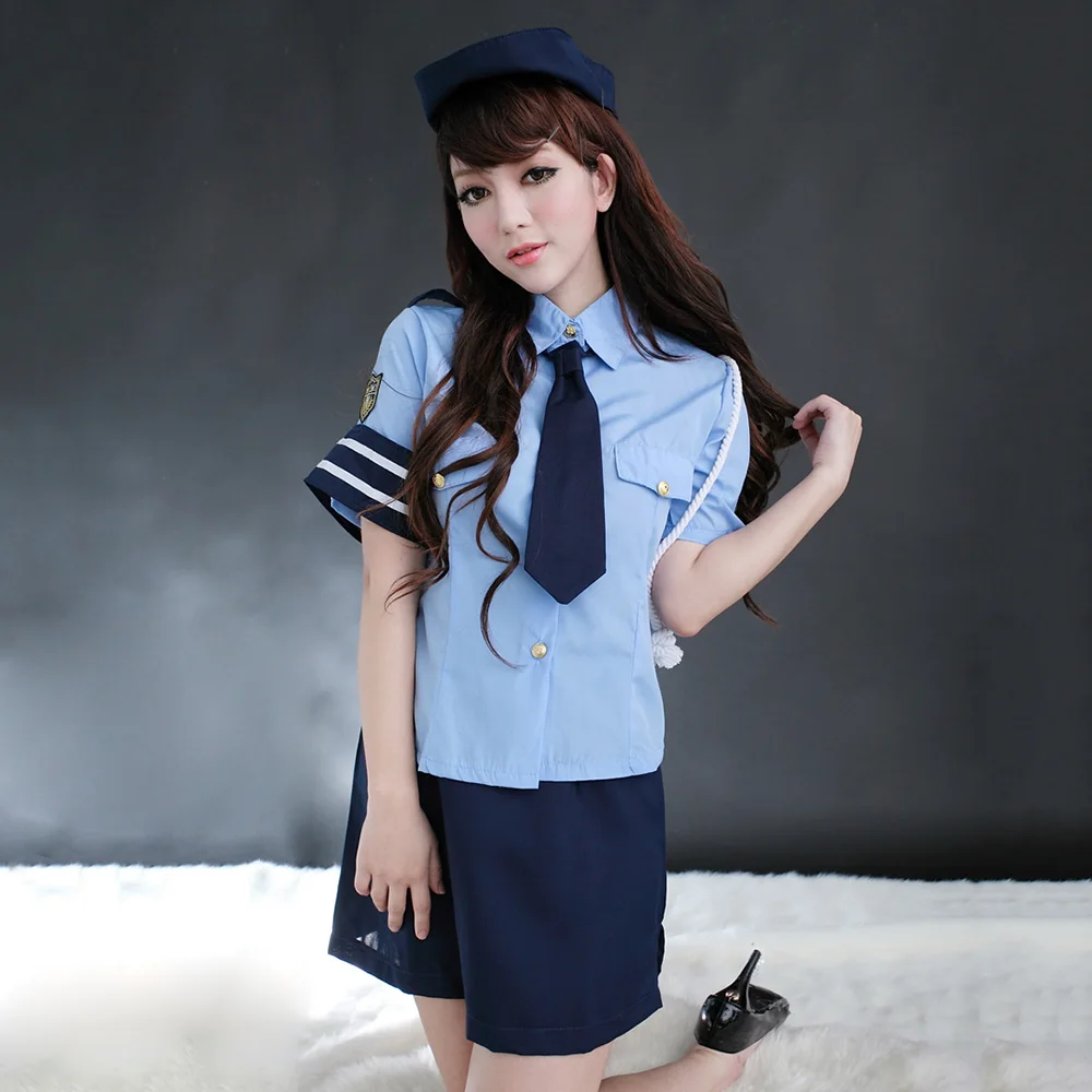 Женский костюм для косплея VESTLINDA блузка с коротким рукавом и однотонная