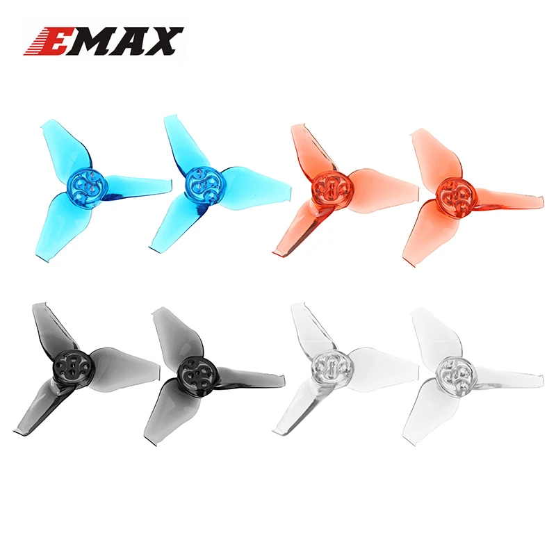 

6 Pairs Emax AVAN Babyhawk 2.3 Inch 2.3x2.7x3 3-blade RC Drone FPV Racing Propeller CW CCW Multicopter Spare Parts Accessories