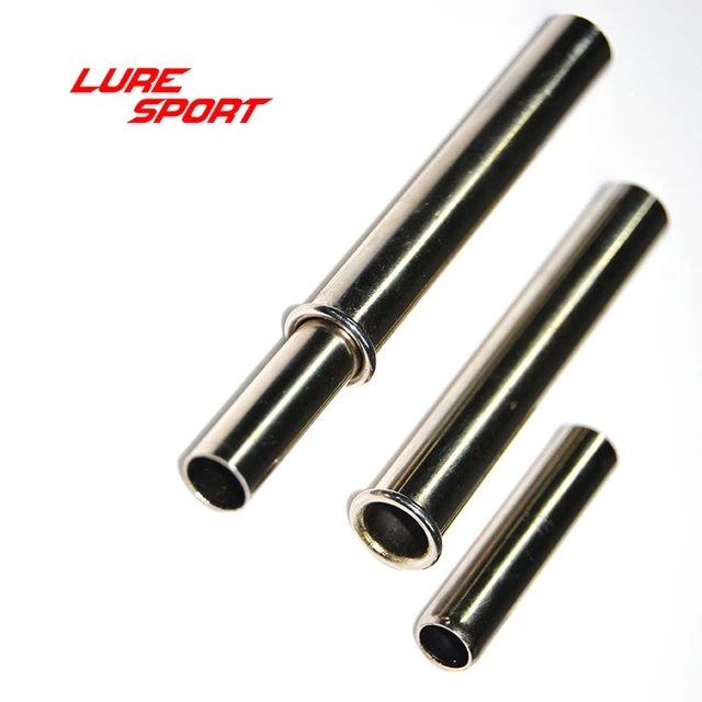 LureSport 2 sets Brass Ferrules Chrome Plated Rod connecting tube