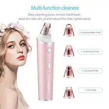 Профессиональный 4-х ступенчатый Электрический удаление угрей поры, акне Красота машина уход за кожей лица Уход за кожей