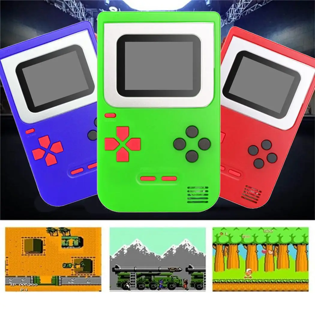 Новая детская портативная игровая консоль с тетрисом мини игра ручной белый