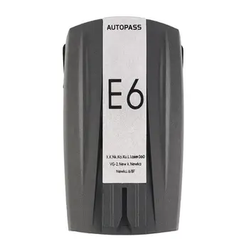 

E6 Mobile Speedometer Radar Detector Sucking Type English Russian Broadcasting The Limit Width Reminde