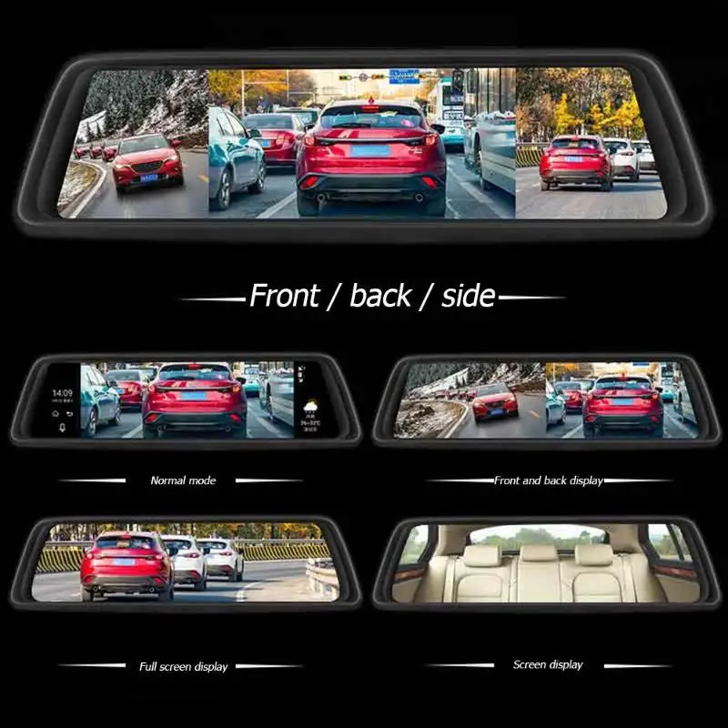 Phisung 988 inch IPS Touchscreen Octa-core 4g WiFi 1296 p Auto Rückspiegel DVR Video Recorder GPS D