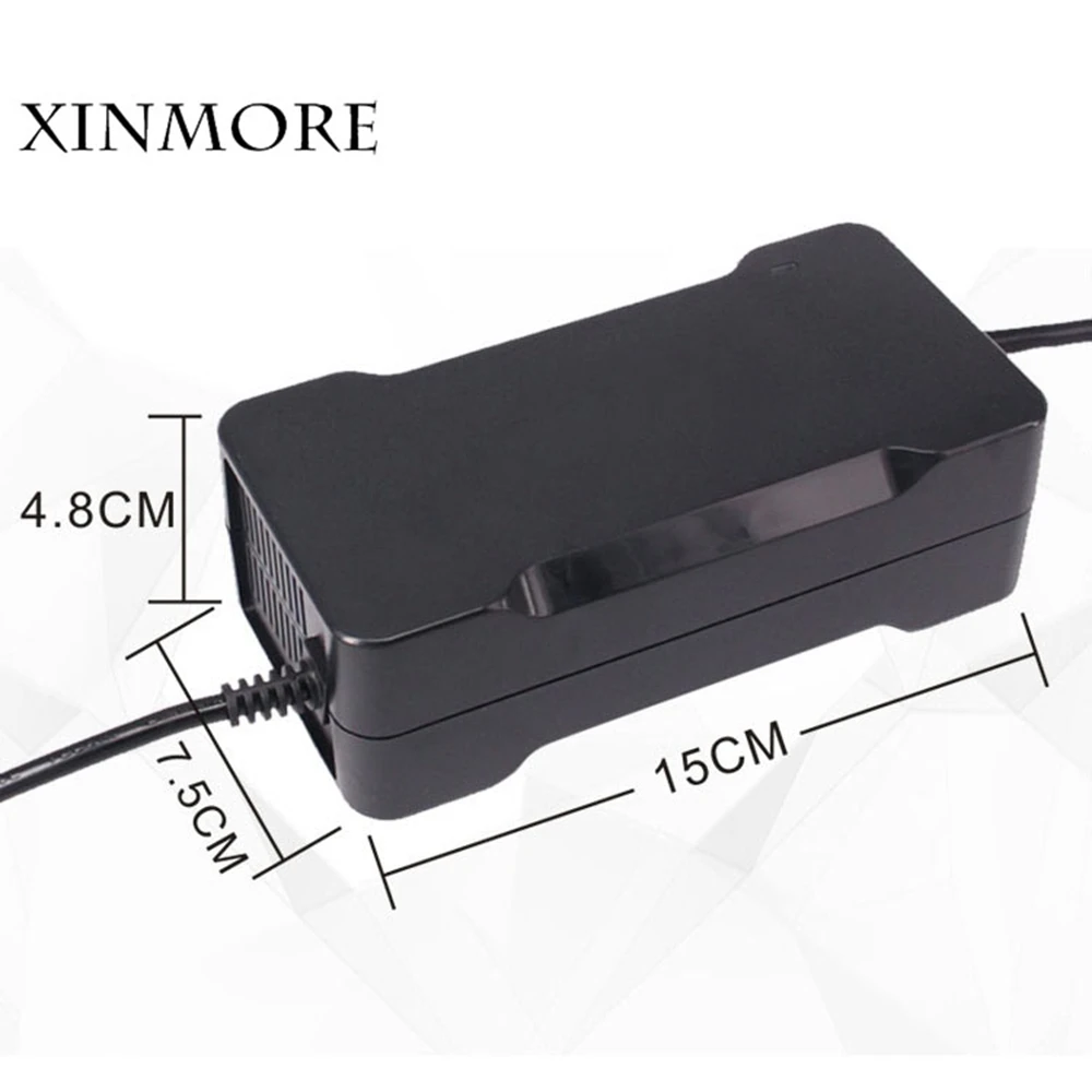  XINMORE 58V 2A Battery Charger For 48V Lead Acid Battery Electric Bicycle Power Electric Tool CE FC
