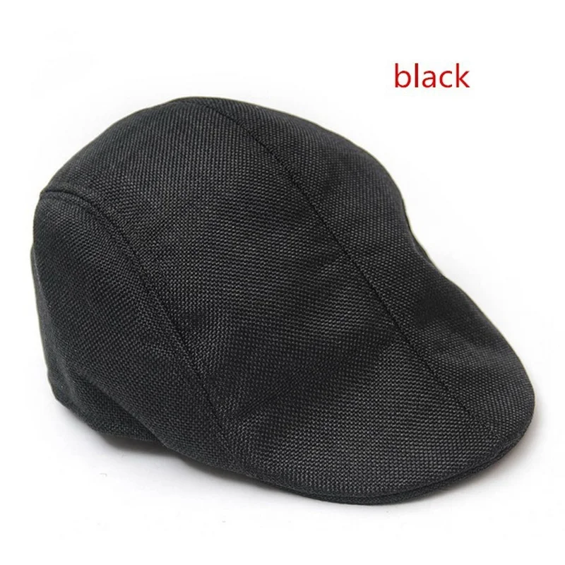 

new Summer beret men design linen hat women autumn and winter berets comfortable boinas breathable mesh cap sunbonnet toca