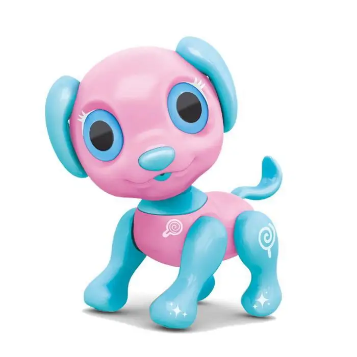 Rechargeable  Smart Touch Music Interactive Communication action Cartoon Animal Kids Dog RC Robot dog Toy