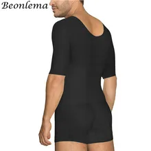 Beonlema Hombre утягивающий пояс для моделирования тела, Корректирующее белье для мужчин, нижнее белье с открытой промежностью Heren, боди S-6XL