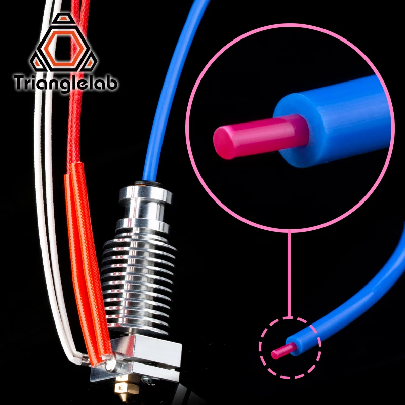Trianglelab PTFE трубка Teflonto TL Фидер hotend RepRap Rostock Bowden Extruder 1 75 мм id1.9mmod4 Capricornus|1.75mm extruder|hotend