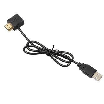 

HDMI Male to Female Adapter Plug With USB 2.0 Power Supply Connector Cable Cord