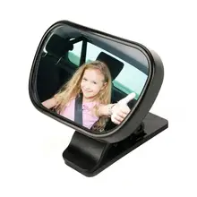 2 в 1, вращение на 360 градусов, мини автомобильное безопасное зеркало на заднем сиденье, зеркало заднего вида, регулируемое, для ребенка, вид сзади, для ребенка, безопасность для младенца, детский монитор