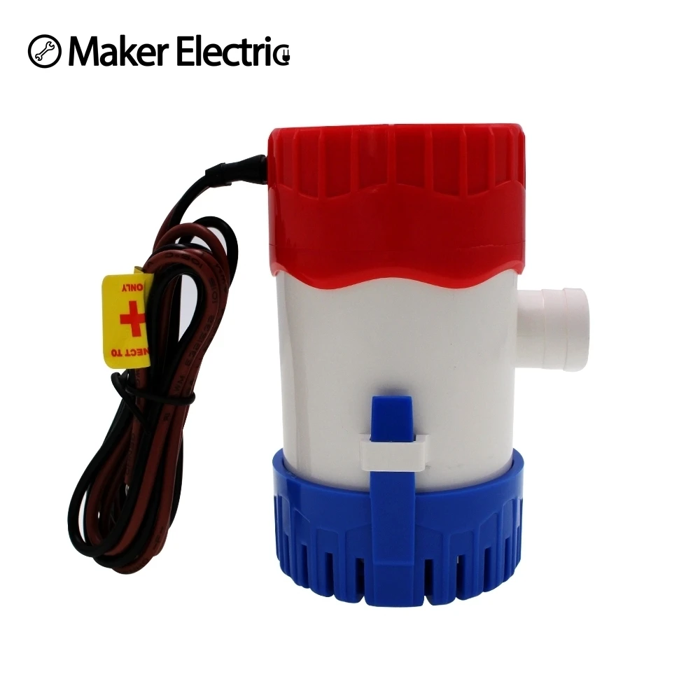 Насос с импеллером термопластичный 350GPH 12/24 в трюмные насосы|bilge pumps|impeller pumppump thermos |
