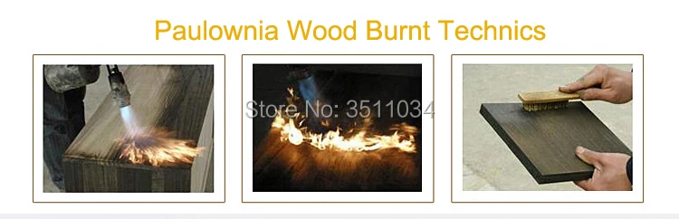 New Japanese Antique Burnt Paulownia Wood Round Table Traditional Asian Furniture Living Room Low Floor Coffee Table Wooden