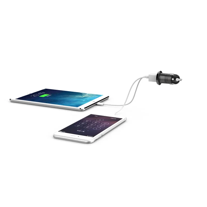UCE 2U 17 Вт Портативный двойной USB порт автомобильное зарядное устройство для