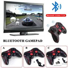 Для T3 S3 S5 PS3 Bluetooth беспроводной геймпад Android S600 STB S3VR игровой контроллер джойстик для Android iOS мобильных телефонов ПК