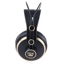 ISK HD9999 Pro HD монитор проводные наушники полностью закрытый Мониторинг наушники DJ/Аудио/Смешивание/запись студийная гарнитура