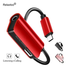 Usb type C до 3,5 мм адаптер для наушников зарядное устройство USB-C аудио кабель Aux 3,5 разъем адаптер для наушников для Xiao mi 6 mi 8 mi X2 mi 8 6