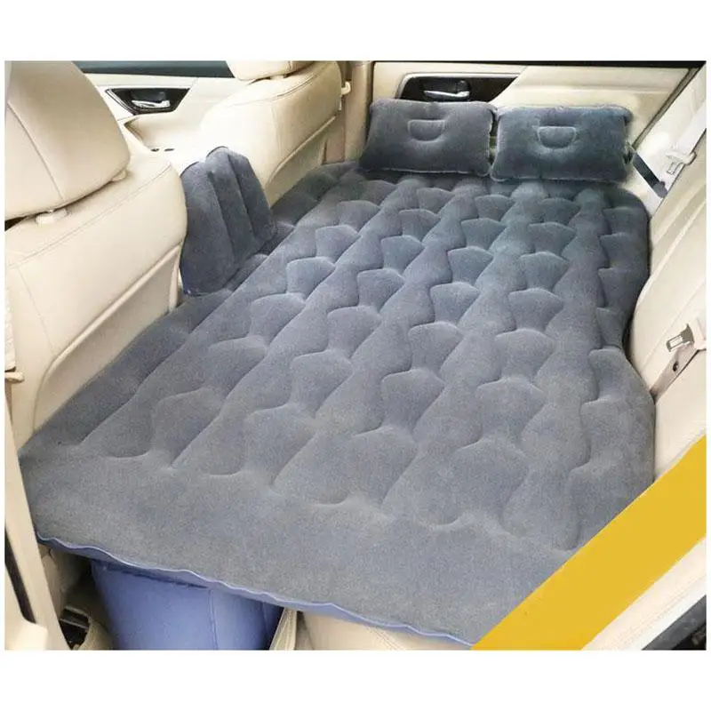 

Car Air Inflatable Travel Mattress Bed Rear Seat Cover Car Travel Bed Camping Inflatable Sofa Mattress Interior Accessories r20