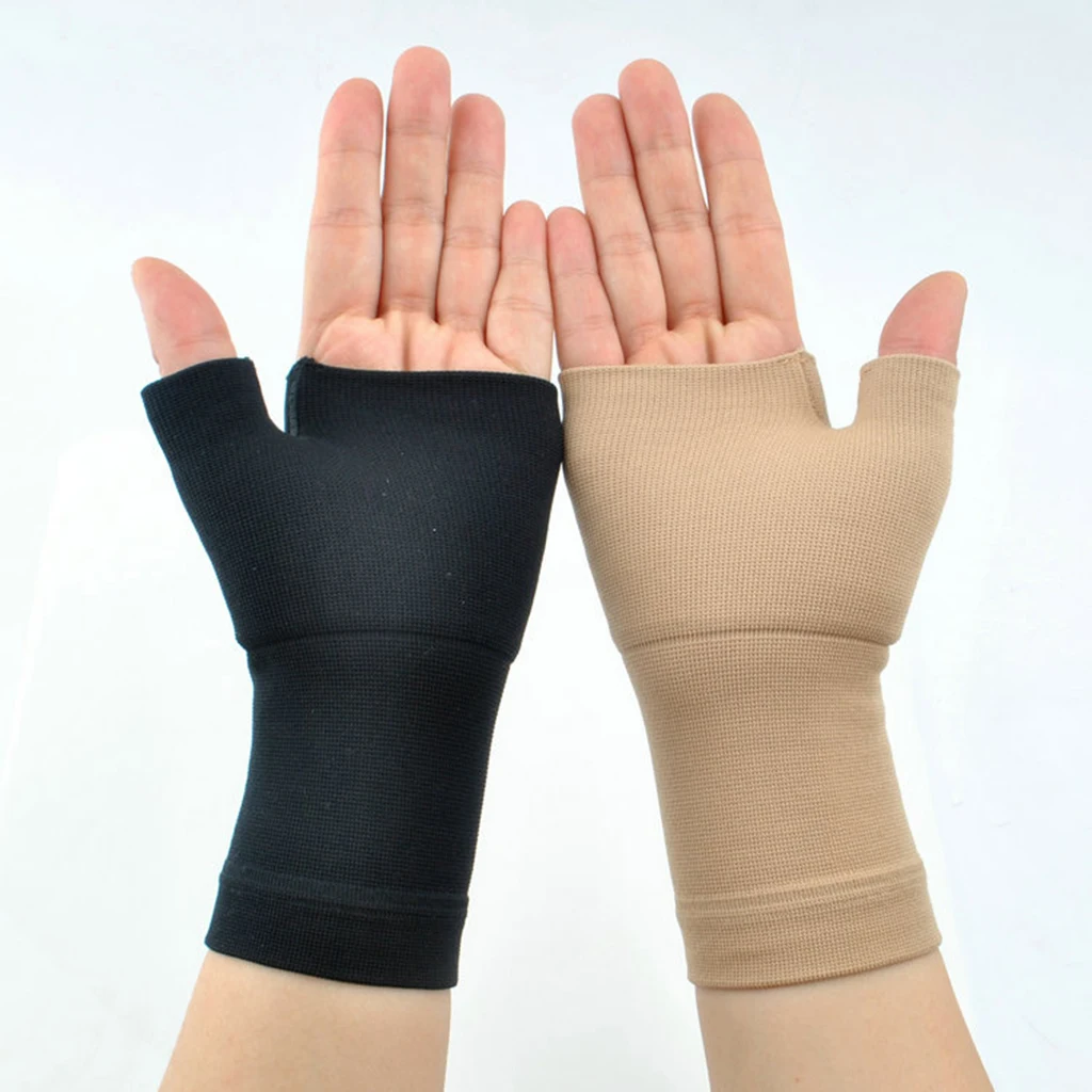 

2 Pairs Compression Arthritis Gloves Joint Pain Ease for Carpal Tunnel Computer Typing and Everyday Support for Hand and Wrist