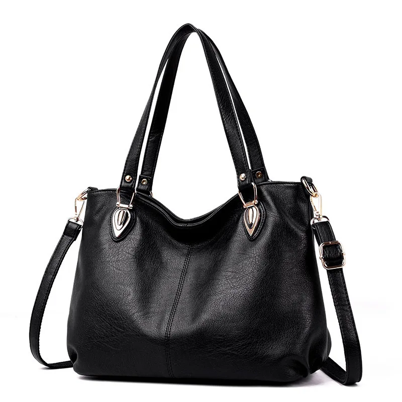

2019 new Women Leather Bags Famous Brands Handbag Casual Female Bag Tote Ladies Shoulder Bag Large Capacity Women Messenger bag