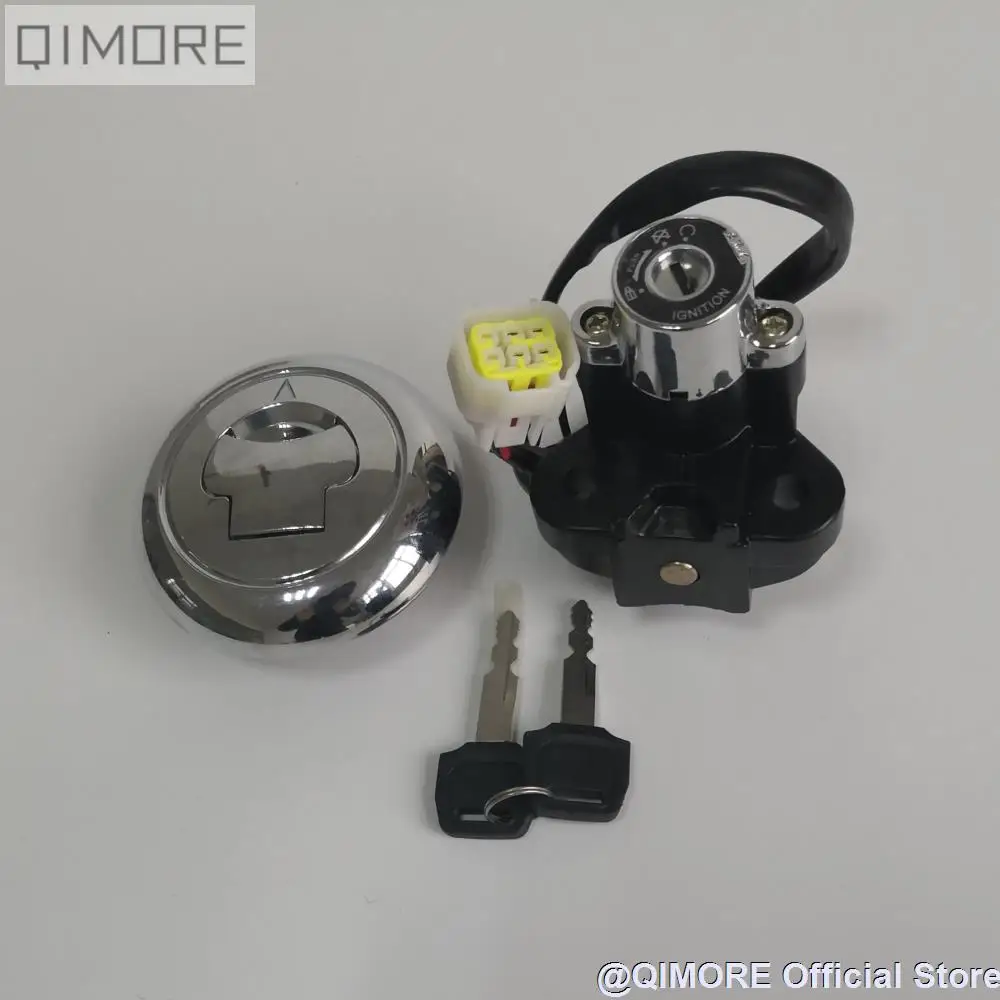 Lock Set (Ignition Switch & Fuel Tank Cap / Gas Cap) for Motorcycle
