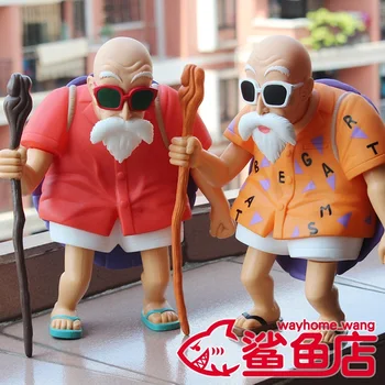 

Animation Garage Kid Dragon Ball Children Baby Toys: Action Figure PVC Dolls Master Roshi&Kame Sennin Model Excellent Gifts