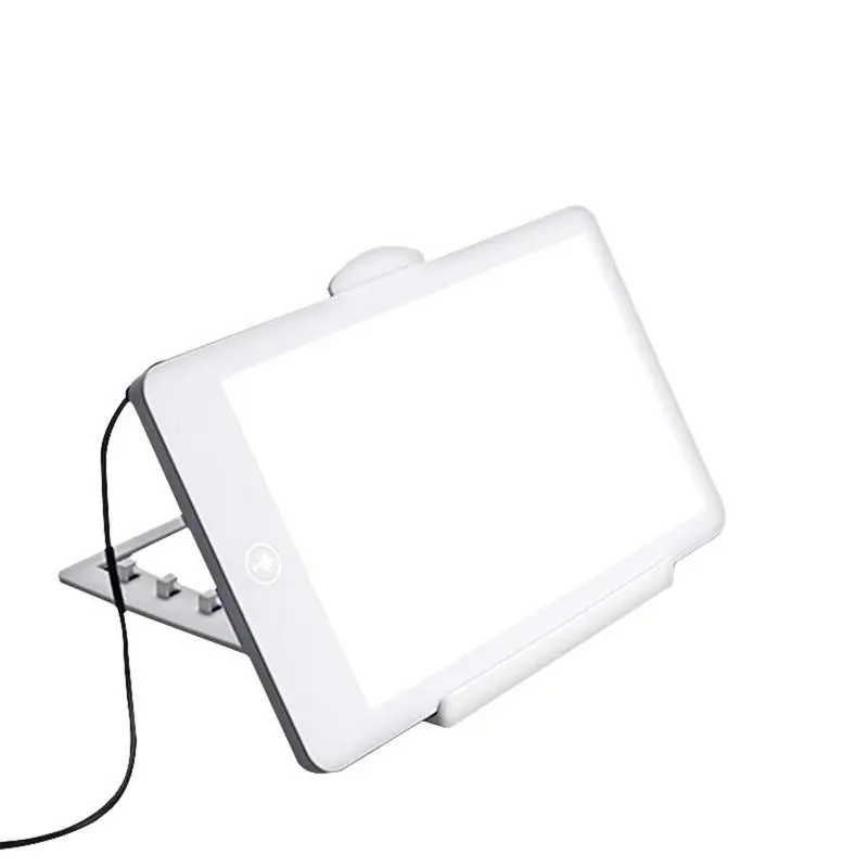 

US Plug SAD treatment lamp 3 modes seasonal affective disorder phototherapy lamp 3 files dimming Happy light SAD