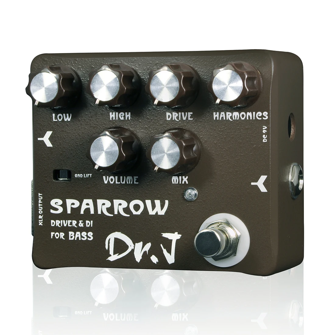 D53 DI Overdrive бас электрическая педаль эффектов для басов