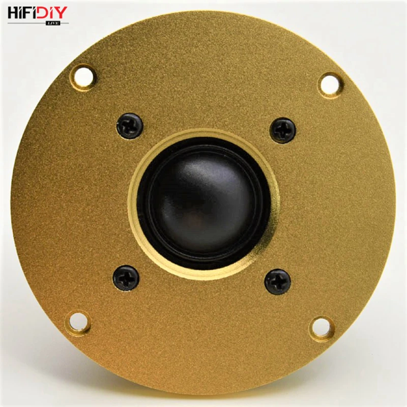 

HIFIDIY LIVE 4 ~4.5 inch Tweeter Speaker Unit black Silk membrane 8OHM 30W Treble Loudspeaker X1S gold 100 102 103 104 110 116mm