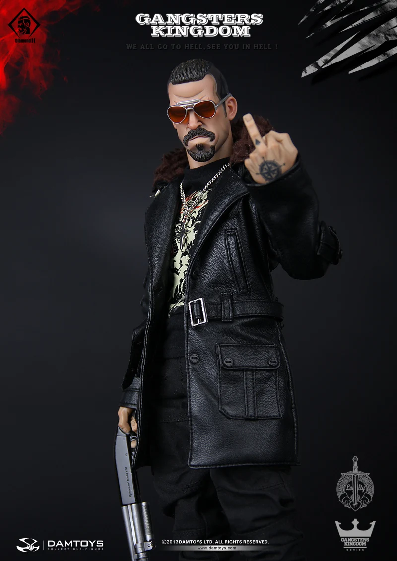 Экшн фигурки DAMTOYS масштаб 1/6 игрушки Gangsters Kingdom Diamond 2 фигурка Алжира игрушечный