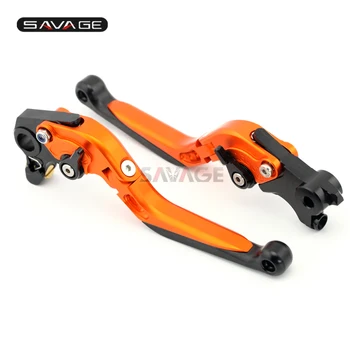 

Brake Clutch Lever For KTM 690 DUKE /SMC-R/ Enduro R 2014-2017 15 16 Motorcycle Accessories Adjustable Folding Extendable Orange