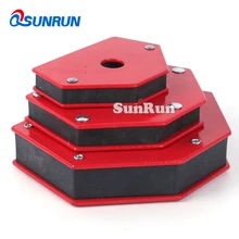 Сварочный позиционер Электрический сварочный магнит Железный вспомогательный инструмент крепежный зажим Прямоугольный Многофункциональный мультиугол