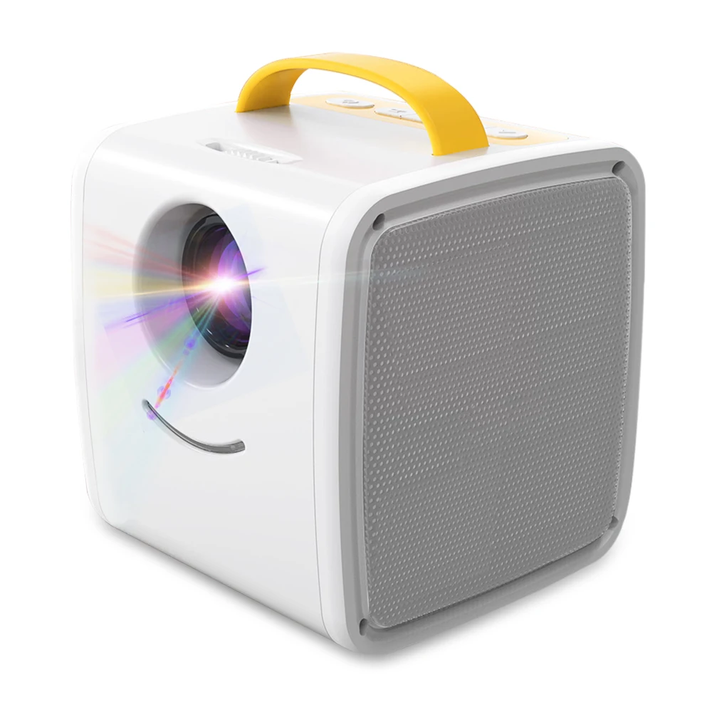 

Q2 Mini LCD Projector Full HD 1080P Video 700 LM 320 x 240 Pixel Home Theater Proyector Dual Speakers for TV Laptop USB TF Card