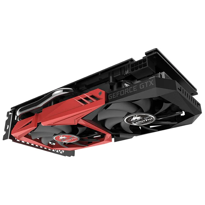 Оригинальный красочный Nvidia GeForce GTX 1660 6 Гб Видео Графика карты боевой топор GDDR5 192bit