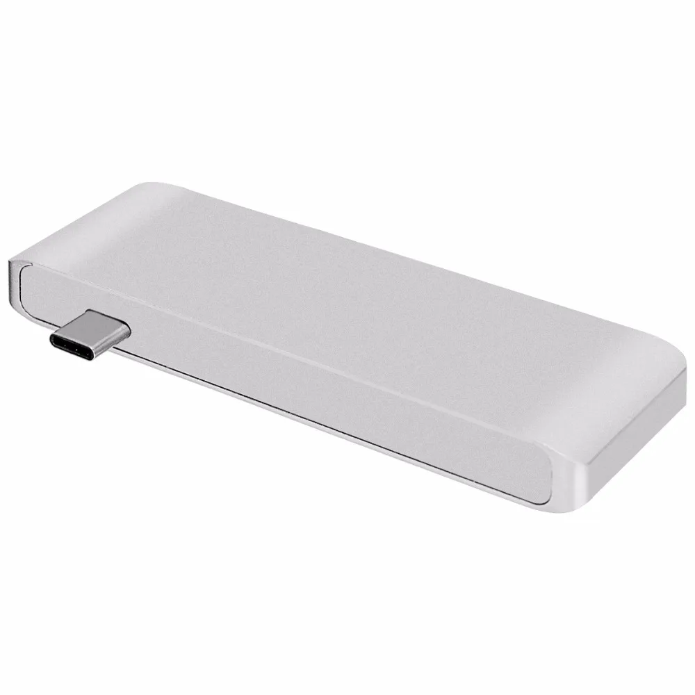 USB-C type C Thunderbolt 3 к USB3.0/USB2.0/TF/SD карта/USB-C PD 5 в 1 концентратор док-адаптер для Macbook Pro SamSung S8 HuaWei mate