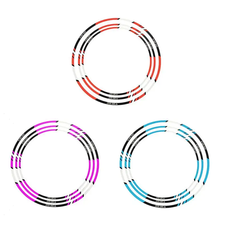 

Motorcycle Tire Stickers Waterproof Electric Scooter Modified Reflective Creative Wheel Stickers