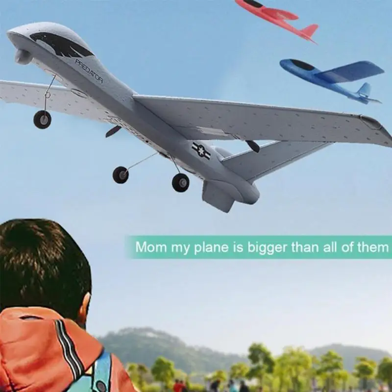 

Flying Model Gliders RC Plane 2.4G 2CH Predator Z51 Remote Control RC Airplane Wingspan Foam Hand Throwing Glider Toy Planes