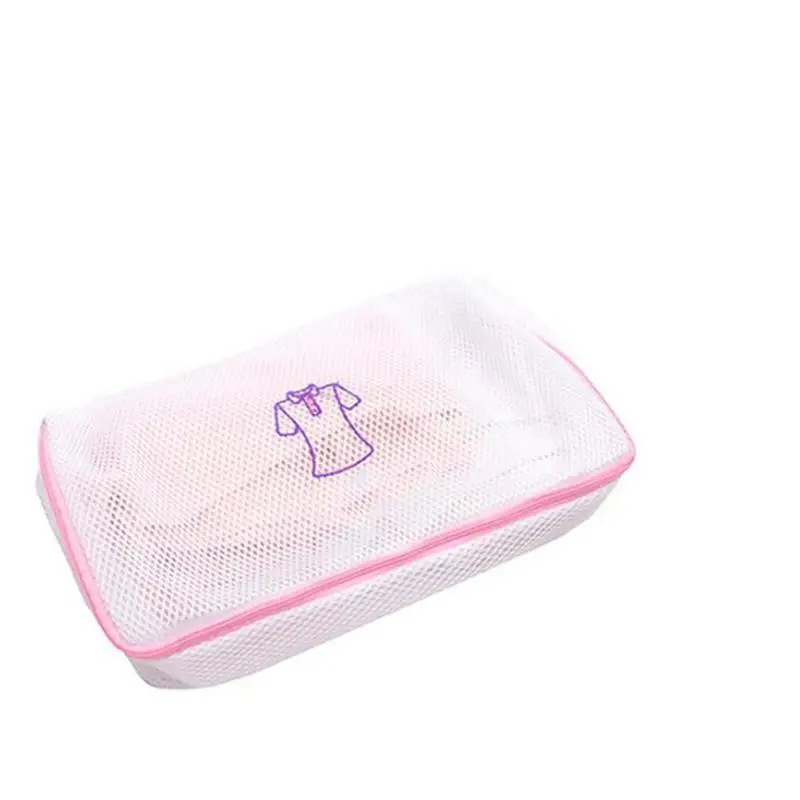 الغسيل حقيبة التخزين المطرزة غسل الملابس حقيبة الغسيل مجموعة سميكة الملابس الداخلية الصدرية حامي حقيبة الغسيل s ل غسالات ملابس أوتوماتيك