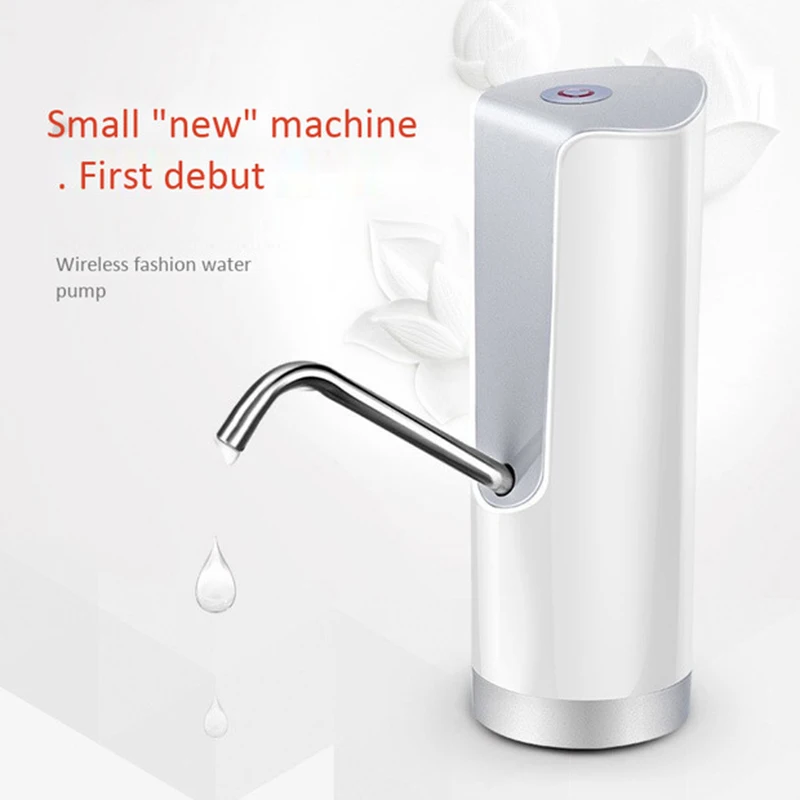 Portable Electric Water Dispenser Gallon Drinking Bottle Switch Smart Usb Charge Wireless Water Pump Water Treatment Apliance Portable Electric Water Dispenser Gallon Drinking Bottle Switch Smart Usb Charge Wireless Water Pump Water Treatment Apliance