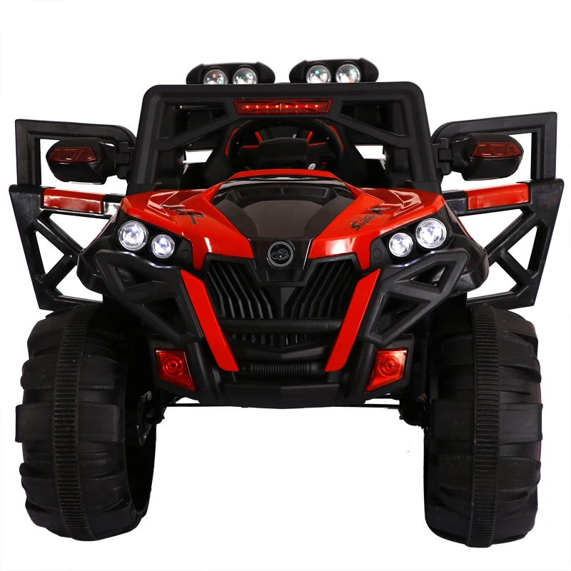 

Super Big Kids Four-wheel Drive Electric Car Remote Control Toy Shock Absorption Electric Suv Can Drive Sit Baby Toy Car