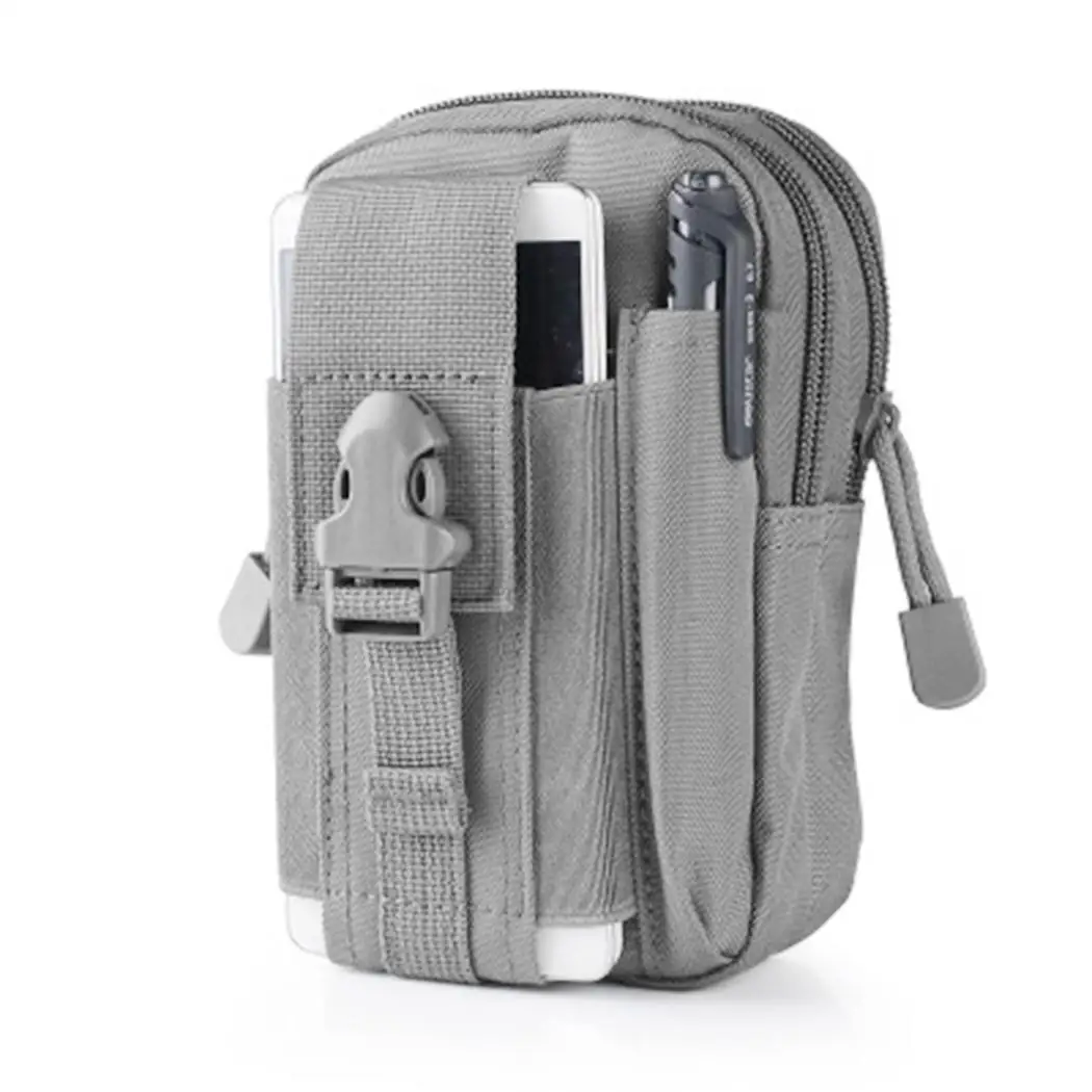 

Outdoor Sporting Waterproof Nylon Flip-Cover Tactical Waist All Years Camouflage/Solid Unisex Bag