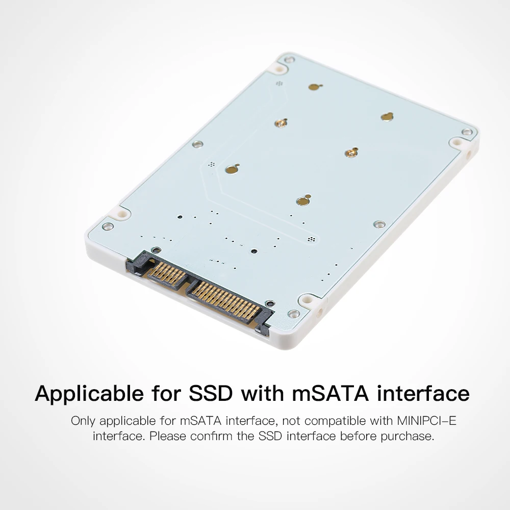 MSATA-SATA SSD корпус mSATA на 2,5 SATA адаптер твердотельные накопители SSD жесткий диск конвертер на SATA 3,0 карта с Чехол